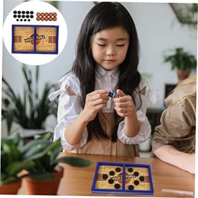 Toyvian 2 Ensembles De Mini Jouets DÉchecs Catapulte Échiquier en Bois Mini Cerceaux Basket-Ball Fronde Jeux De De Bureau Je