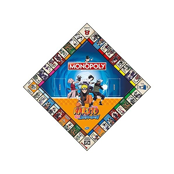 Winning Moves: Monopoly Naruto Board Game WM00167-EN1 