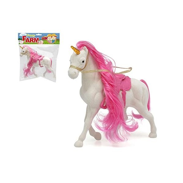 BigBuy Kids- Cheval, S1129184, Multicolore