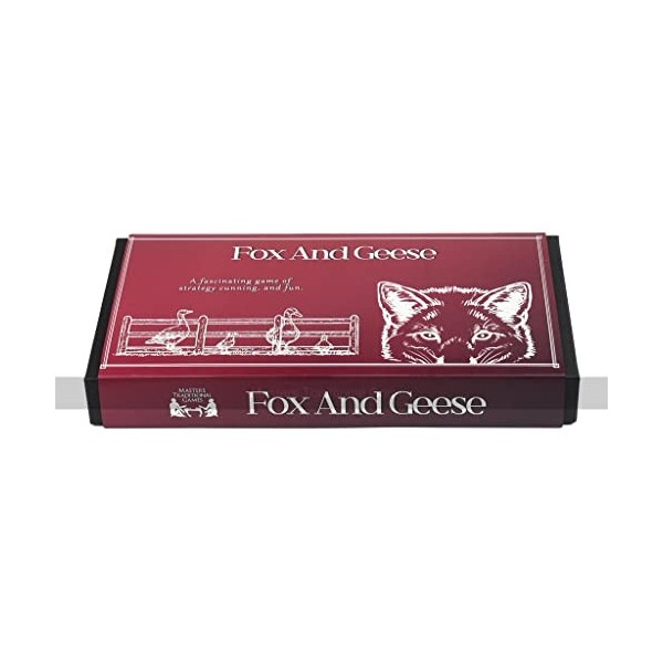 Medieval Fox and Geese Game - Cloth Board and Wooden Pieces - Historical Games - Medieval Board Games