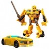 CBOSNF Transformers Jouets,Figurine daction Surdimensionnée Bumblebee Transformez,Robot Voiture Déformée,Robot de Voiture dé