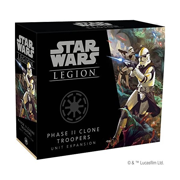 Fantasy Flight Games FFGSWL61 Star Wars: Legion Phase II Clone Troopers Unit Expansion, Mixed Colours