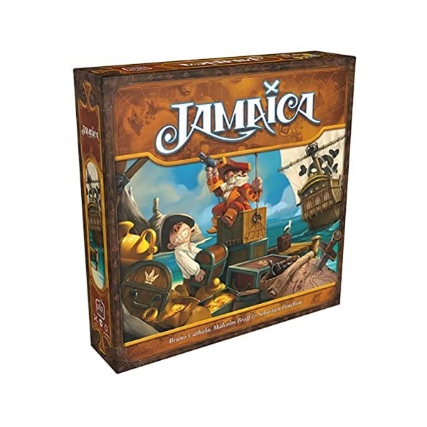 Space Cowboys | Jamaica | Jeu de Base | Jeu de Famille | Jeu de société | 2 à 6 Joueurs | À partir de 8 Ans | 45 Minutes + | 