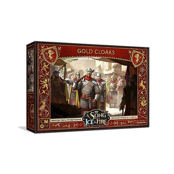 A Song of Ice and Fire Jeu de figurines dorées – Ajoutez une force inégalée à vos forces Jeu de stratégie, à partir de 14 ans