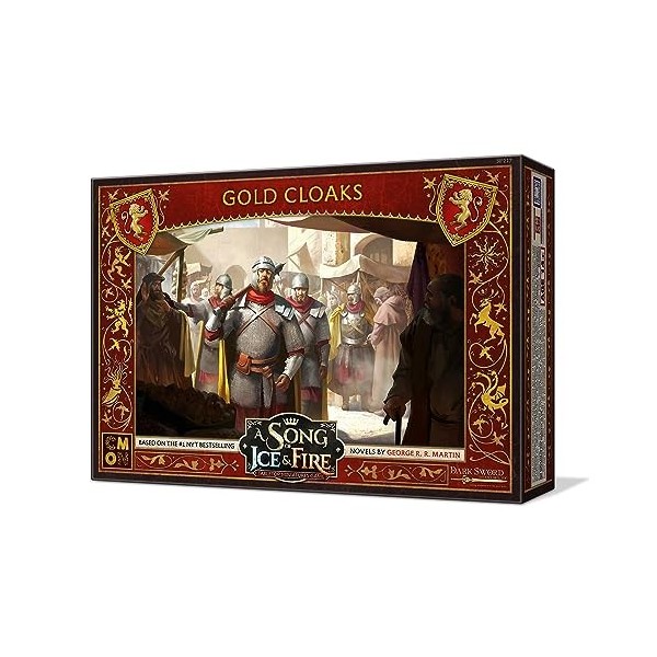 A Song of Ice and Fire Jeu de figurines dorées – Ajoutez une force inégalée à vos forces Jeu de stratégie, à partir de 14 ans