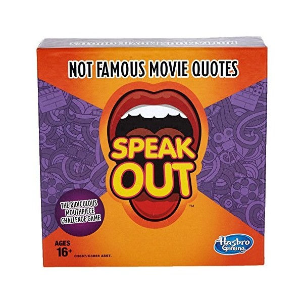 Hasbro Gaming Speak Out Expansion Pack: Citations de Films Non célèbres