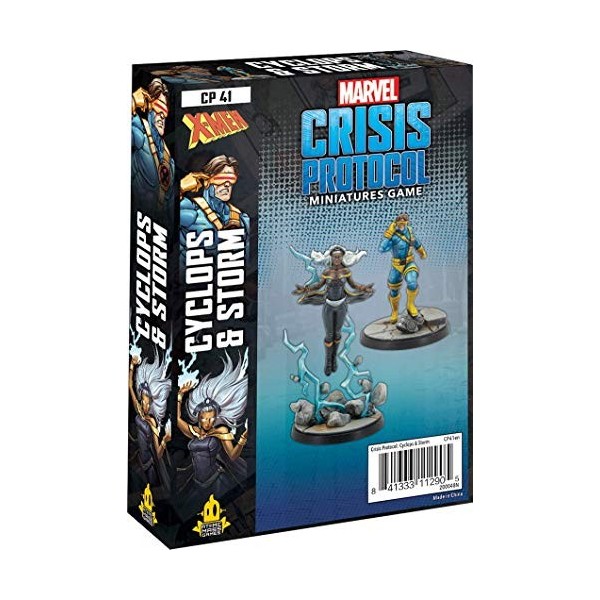 Atomic Mass Games - Marvel Crisis Protocol: Character Pack: Storm and Cyclops - Miniature Game
