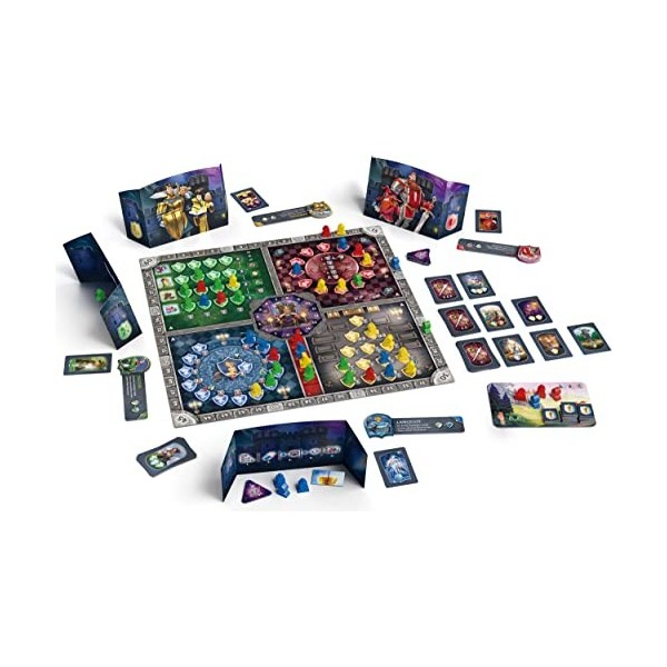 Schmidt Spiele 49407 Le Futur de Camelot Jeu Tactique Bluff, coloré