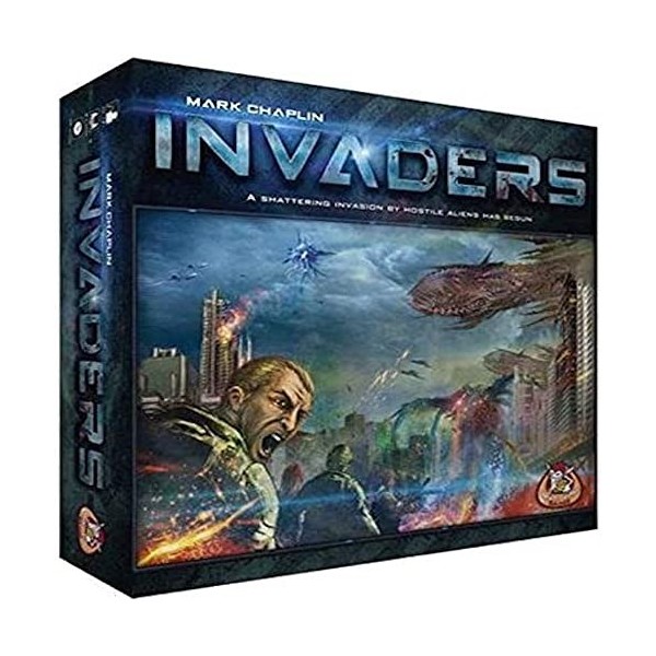 White Goblin Games WGG01334 Invaders Jeu de société