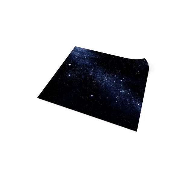 PLAYMATS- Battlestar Galactica Bataille, Jeu, Tapis en Caoutchouc, A034-R-bg, Milky Way, 36" x 36" / 91,5 cm x 91,5 cm