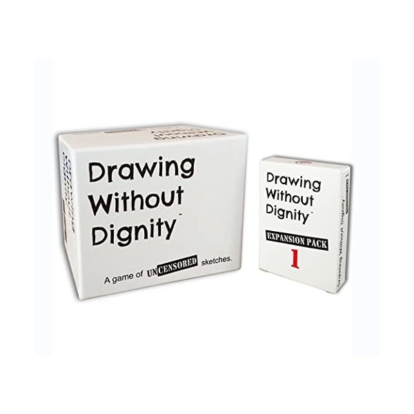 Drawing Without Dignity Combo Pack: Party Adulte Jeu + Expansion Pack 1