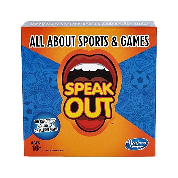 Hasbro Gaming Pack dextension Speak Out : pour Toutes Les activités Sportives et Jeux.