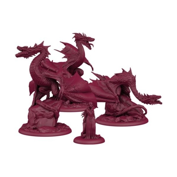 CMON - Le Trône de Fer - Le Jeu de Figurines - 68 - Mère des Dragons Targaryen 