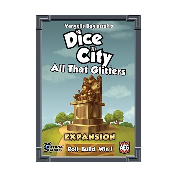 Alderac Entertainment ALD05848 Jeu de Cartes Dice City All That Glitters, Multicolore