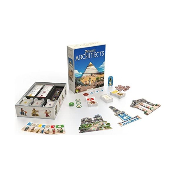 Antoine Bauza 7 Wonders : Architects - Version française REP7WA01FR