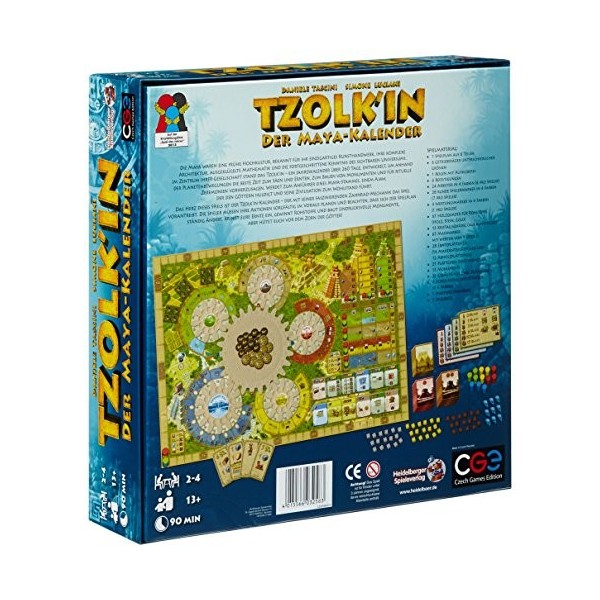 Heidelberger - CZ025 - Jeu de Table - TzolkIn: Le Calendrier Maya