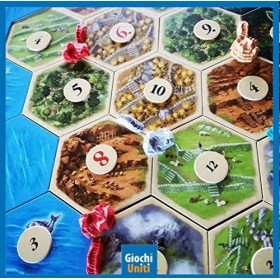 Jeux États-Unis&nbsp;-&nbsp;Lascension des Inca Jeu de la ligne Catan avec Corral historique, multicolore, 1&nbsp; - Version Italienne
