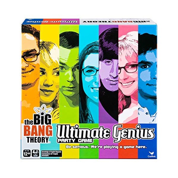 Big Bang Theory Jeu de fête Ultimate Genius pour Adolescents, Adultes et Enfants de 12 Ans et Plus