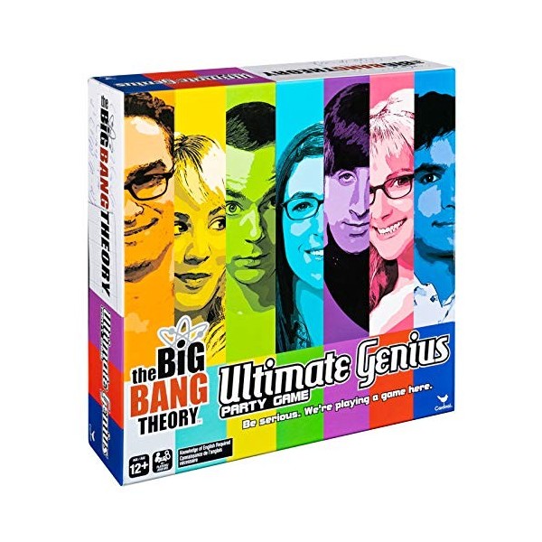 Big Bang Theory Jeu de fête Ultimate Genius pour Adolescents, Adultes et Enfants de 12 Ans et Plus