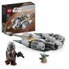 LEGO 75363 Star Wars Microfighter Chasseur N-1 du Mandalorien, Jouet de Construction, Le Livre de Boba Fett, Véhicule avec Fi