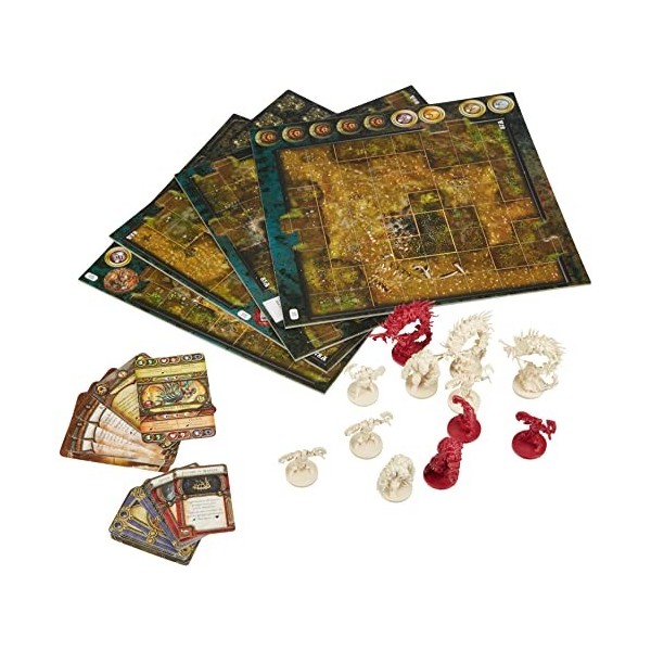 Jeux États-Unis Descent Seconde Edition : Le Nebbie de bilehall, Multicolore, 1 - Version Italienne