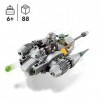LEGO 75363 Star Wars Microfighter Chasseur N-1 du Mandalorien, Jouet de Construction, Le Livre de Boba Fett, Véhicule avec Fi