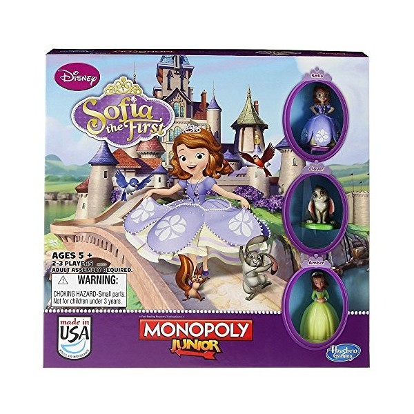 Disney Monopoly Junior Princesse Sofia, Jeu de société