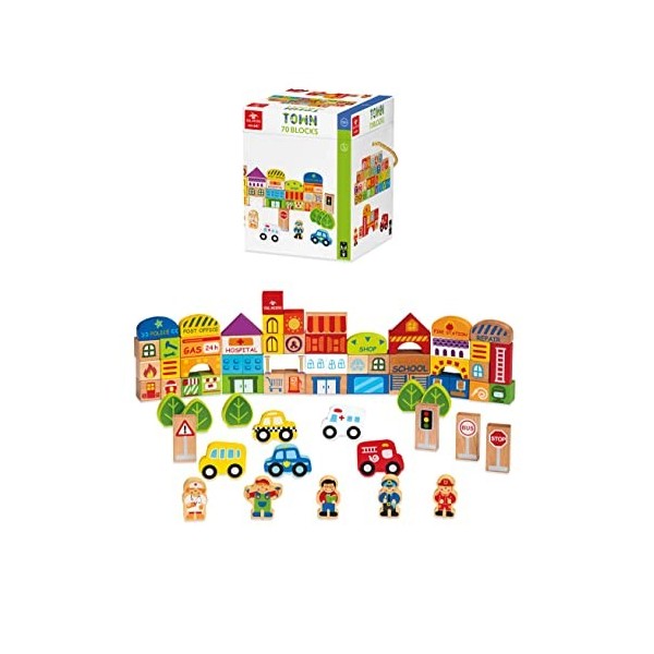 Blocks Town 70 PCS