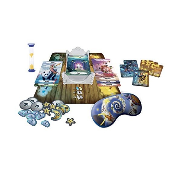 Asmodee -Quand je rêve - Jeu de Plateau Repos Production RPWD0001 Version Espagnole