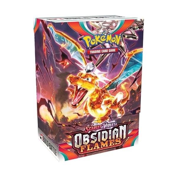 Pokemon Scarlet & Violet 3 Obsidian Flames Build & Battle Box