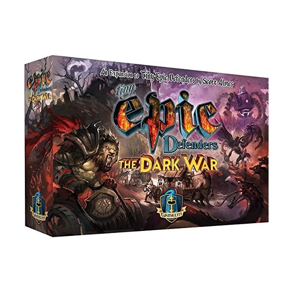 Gamelyn Games GSTGMGTINY03 Tiny Epic Defenders : The Dark War Exp, Multicolore