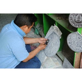 Handmade Slate Bagh Chal Moving Tigers Nepal Traditionnelle Boardgame & Pieces