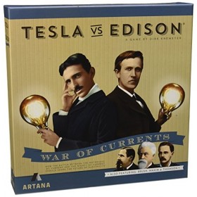 Giochix Tesla vs Edison War of Currents Jeu de société multilingue I/en 