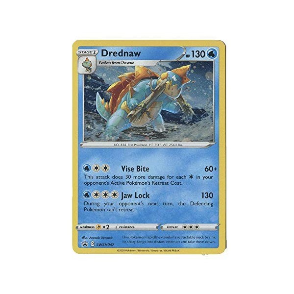 Drednaw SWSH047 Champions Path Black Star Promo Holo