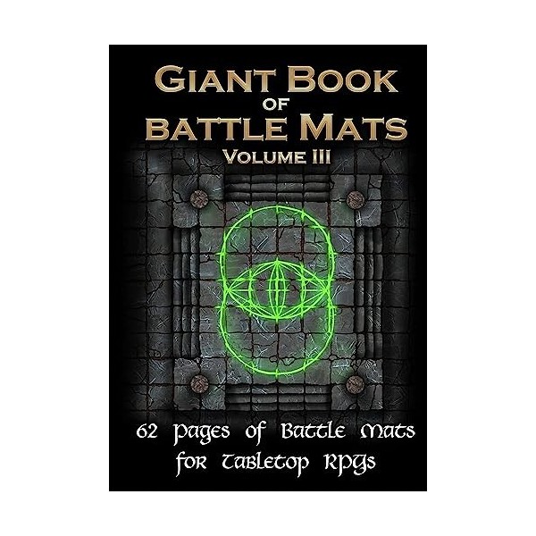 Loke Battle Mats Livre Plateau de Jeu : Giant Book of Battle Mats - vol. 3, LBM029