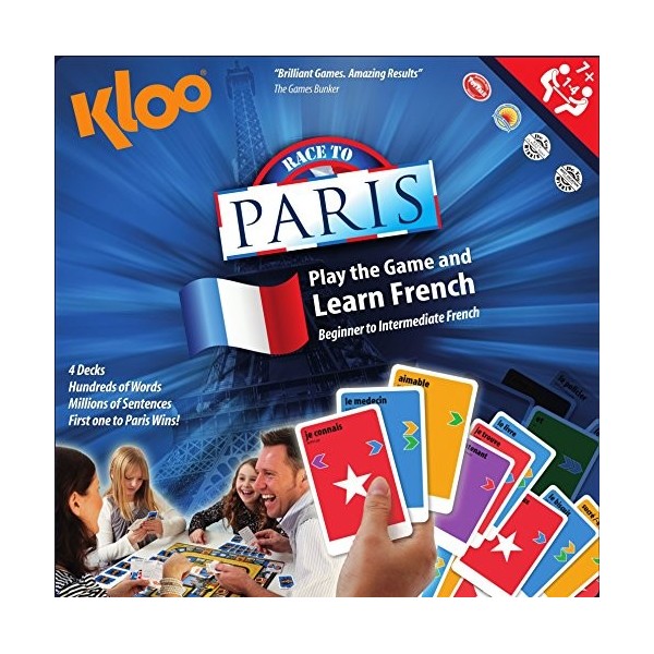 KLOO Le Jeu pour Apprendre à Parler français à partir de l’Anglais - Race to Paris