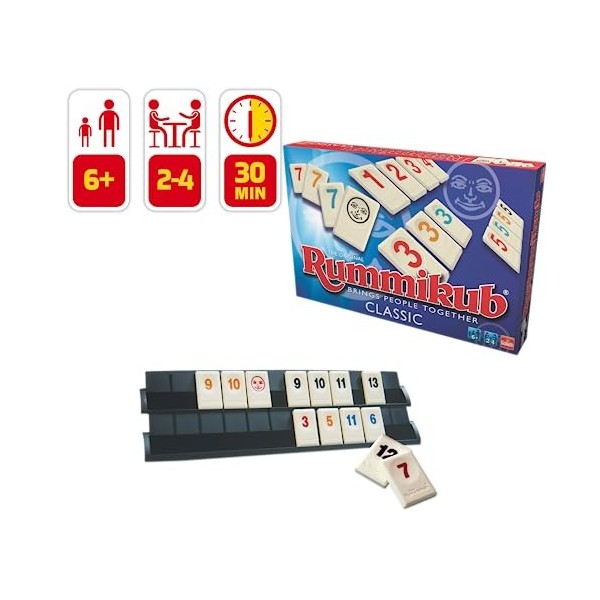 Rummikub Original 6 Joueurs Multicolore Goliath 50412 