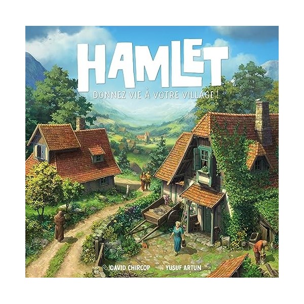 Hamlet - GRRRE Games - Jeu de Placement de tuiles et douvriers - Gestion de ressources à partir de 10 Ans