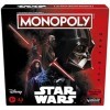 Monopoly : Disney Star Wars Dark Side Edition Jeu de Société pour Familles, Jeux pour Enfants, Star Wars Cadeau