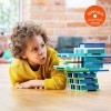 Bioblo Hello Box Ocean-Mix avec 100 Cubes en Bois | Cubes en Bois durables pour Enfants à partir de 3 Ans | Jouets en Bois po