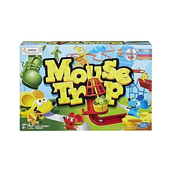 Hasbro Gaming Mouse Trap Game, Multicolor, One Size, C0431
