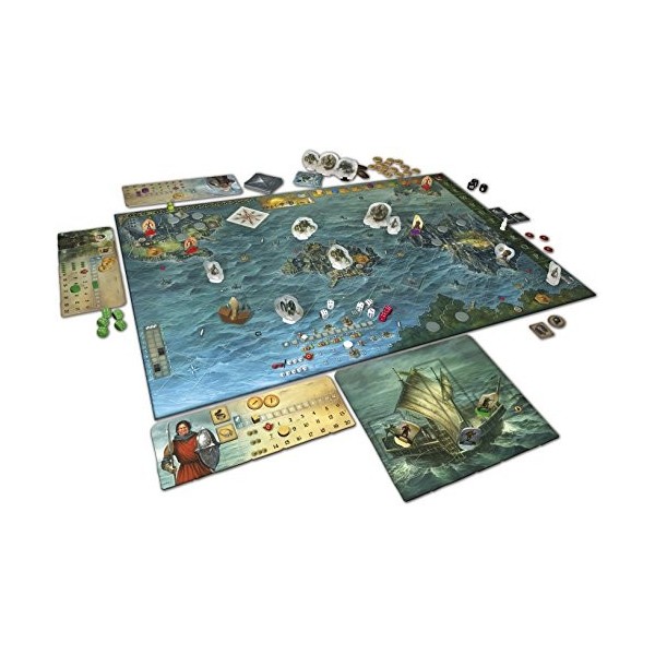 Thames & Kosmos , 692346 , Legends of Andor: Journey to the North , Part 1 Expansion , 2 - 4 Players , Ages 10+