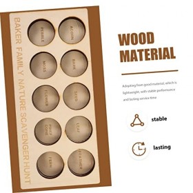 Toyvian 4 Pièces Explorer Le Plateau De Jeu Plaque De Collecte De La Nature Plateau De Jeu Extérieur Jeu De Camping Jeu De Ca