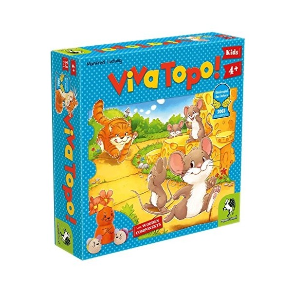 Pegasus Spiele- Jeu de société « Viva Topo », 66003E