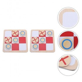 Totority 6 Ensembles Quatre Jouets Tictactoe DAffilée pour Enfants Jouets pour Tout-Petits Jouets De Voyage pour Tout-Petits