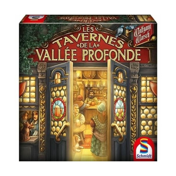 Schmidt Spiele 88254 Les Tavernes dans la Vallée Profonde, Jeu de stratégie, Colourful, L
