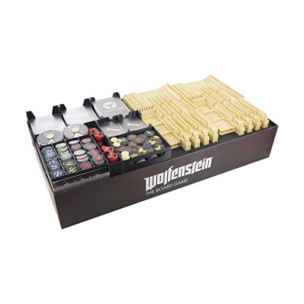 Feldherr Jeu de Mousse Organizer Compatible avec Wolfenstein : The Board Game - boîte de Jeu de Base