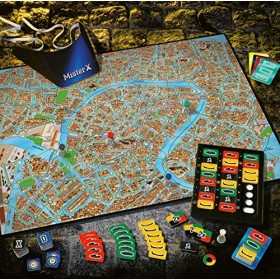 Ravensburger 26794 Scotland Yard Venise, Version Italienne, Édition limitée, 2-6 Joueurs, Âge recommandé de 8 Ans