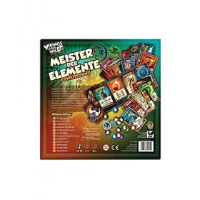 Corax Games 1021066 - Vikings Gone Wild: Master of The Elements, 2-4 Players, Ages 10+ DE Expansion 
