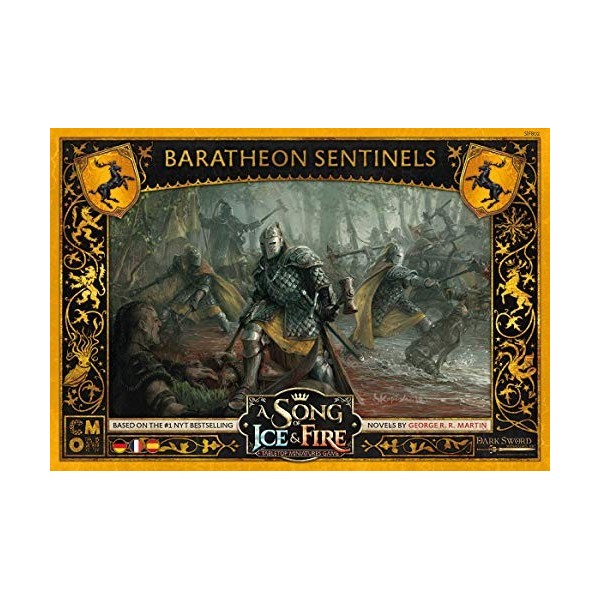CMND0132 - Baratheon Sentinels - A Song of Ice & Fire, Aged 14 and Over Expansion 